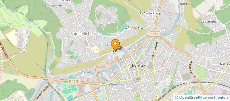 localisation de l'entreprise ATELIER ELECTRICITE GENERALE INDUSTRIELL  EVREUX