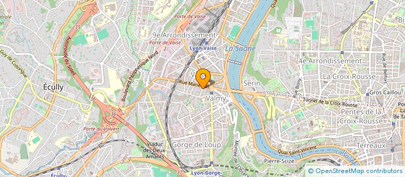 localisation de l'entreprise ATELIER ELECTRO TECHNIQUE à LYON