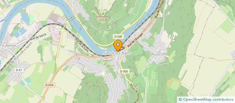 localisation de l'entreprise ATELIER ELENI  SIERCK-LES-BAINS