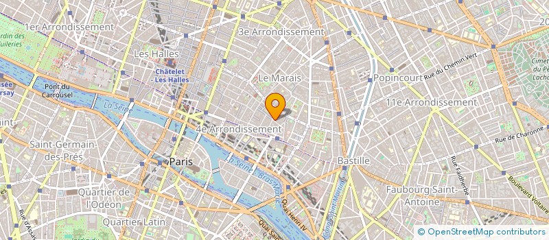 localisation de l'entreprise ATELIER ELZEVIR  PARIS