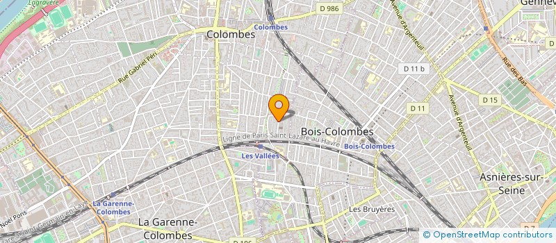 localisation de l'entreprise ATELIER EMMANUEL TUAL à COLOMBES