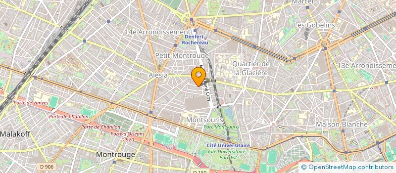 localisation de l'entreprise ATELIER ENTREPRISES  PARIS