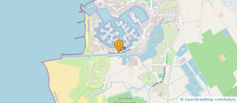 localisation de l'entreprise ATELIER EQUATION  LE GRAU-DU-ROI