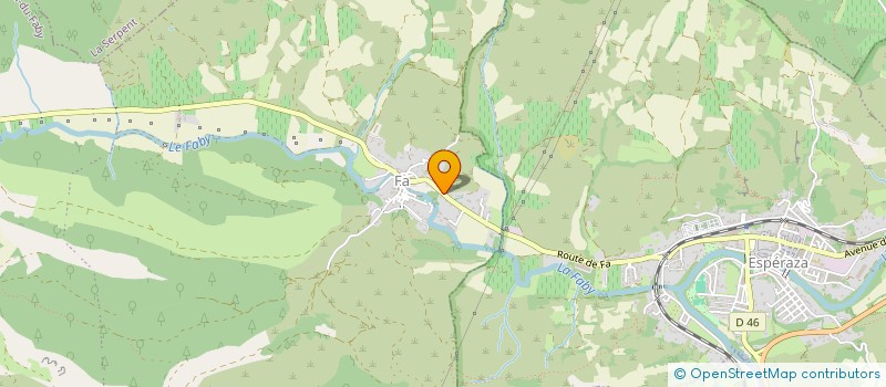 localisation de l'entreprise ATELIER ESCAPADO S.A.S. D'ARCHITECTURE  VAL-DU-FABY