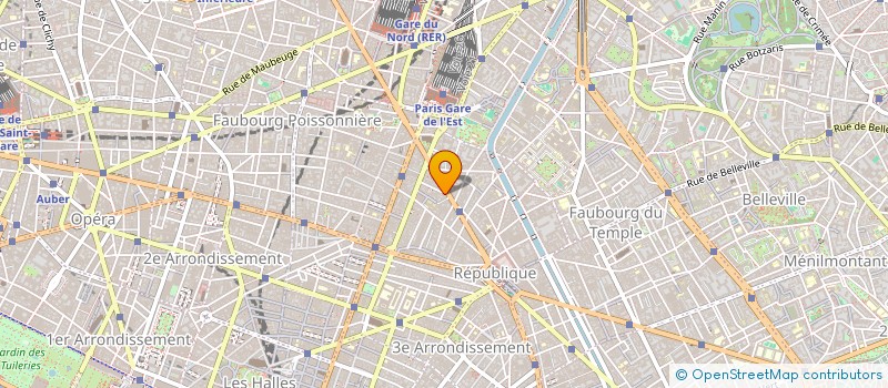 localisation de l'entreprise ATELIER EXB  PARIS