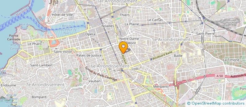 localisation de l'entreprise ATELIER EXPRESS IMMO à MARSEILLE