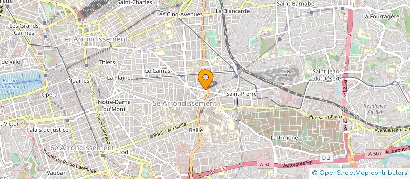 localisation de l'entreprise ATELIER EXPRESS PRO à MARSEILLE