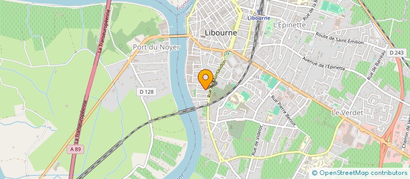localisation de l'entreprise ATELIER EXPRESSI TOUT PETIT PETIT BRUIT à LIBOURNE