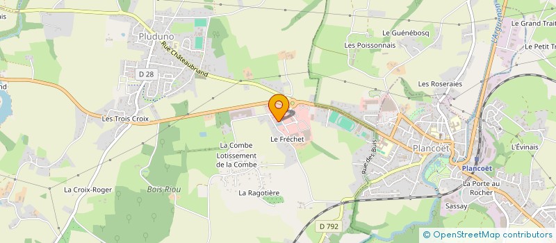 localisation de l'entreprise ATELIER FANIK à PLUDUNO