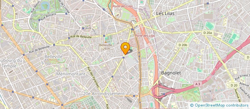 localisation de l'entreprise ATELIER FARGO  PARIS