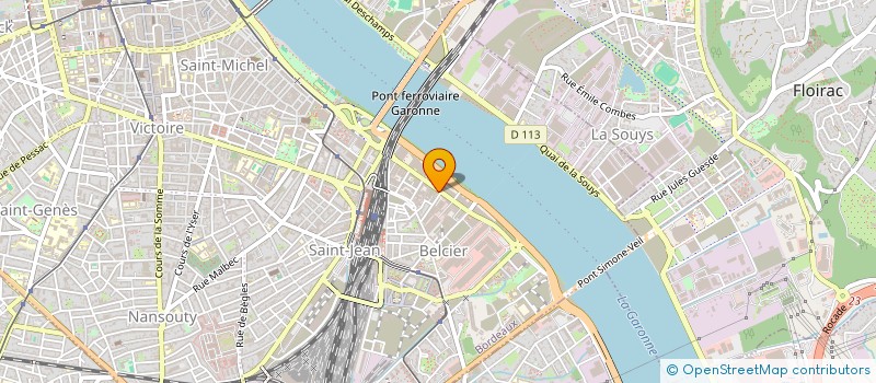 localisation de l'entreprise ATELIER FGA à BORDEAUX