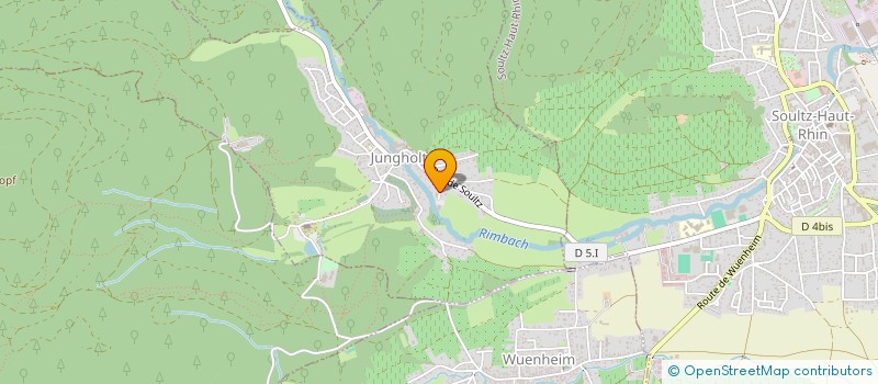 localisation de l'entreprise ATELIER FGH  JUNGHOLTZ