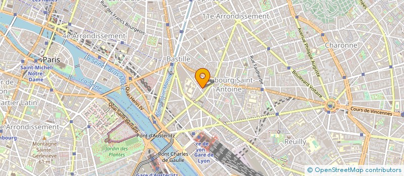 localisation de l'entreprise ATELIER FIL ROUGE - THESUNPROJECT  PARIS