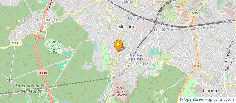 localisation de l'entreprise ATELIER FILS ET CUIR à MEUDON