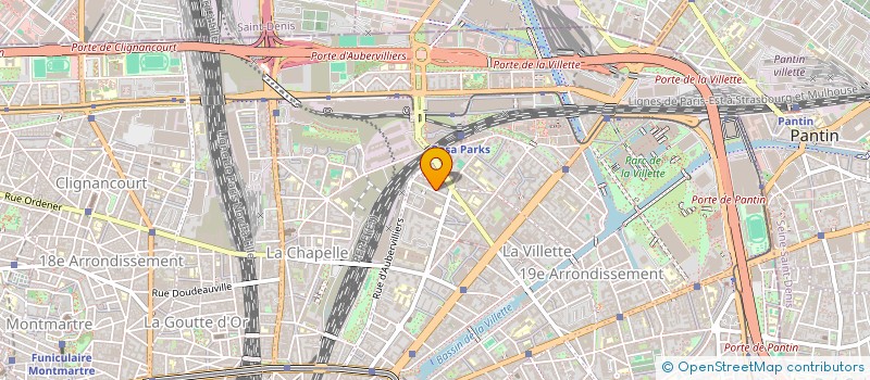 localisation de l'entreprise ATELIER FLANDRE  PARIS