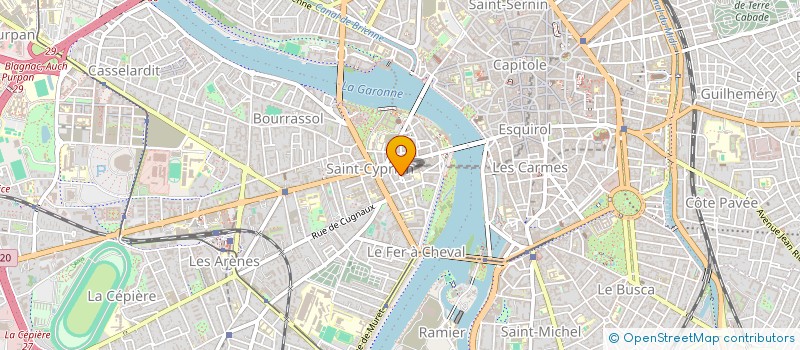 localisation de l'entreprise ATELIER FLEURY à TOULOUSE