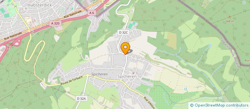localisation de l'entreprise ATELIER FOCHT à SPICHEREN