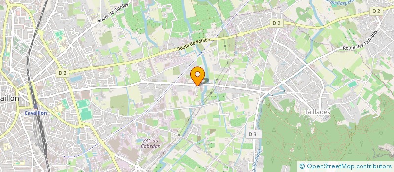 localisation de l'entreprise ATELIER FONCIER ETUDES ET COORDINATION à CAVAILLON