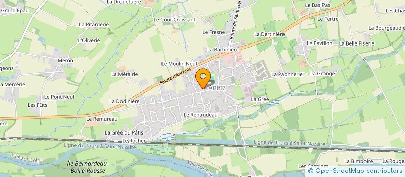 localisation de l'entreprise ATELIER FRAQUET  TRELAZE