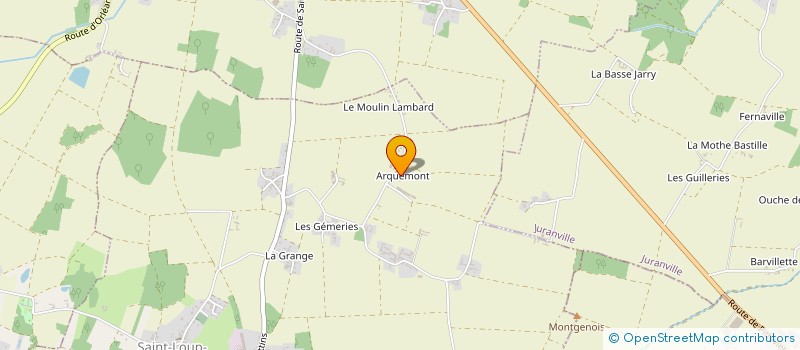 localisation de l'entreprise ATELIER FROMONT à SAINT-LOUP-DES-VIGNES