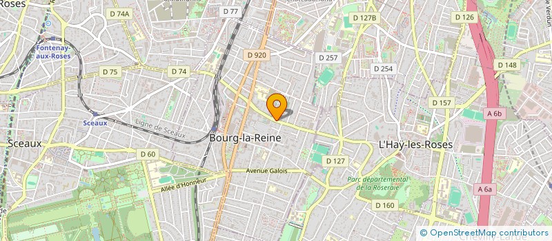 localisation de l'entreprise ATELIER GABRIEL à BOURG-LA-REINE