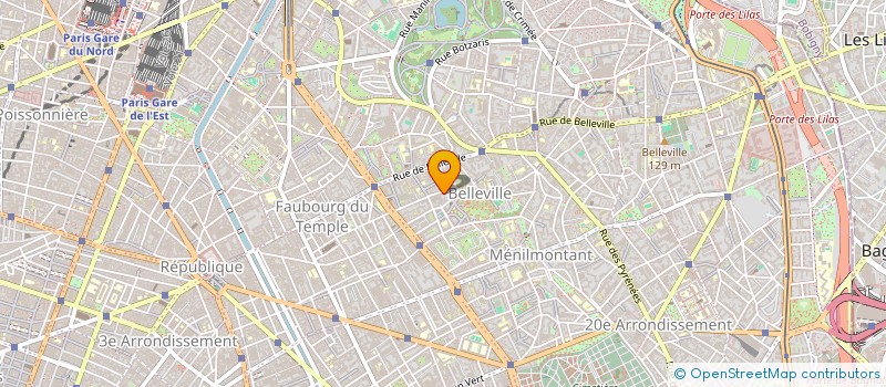 localisation de l'entreprise ATELIER GABRIEL DE VIENNE  PARIS