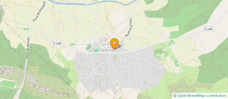 localisation de l'entreprise ATELIER GALERIE DES ALPILLES  EYGALIERES