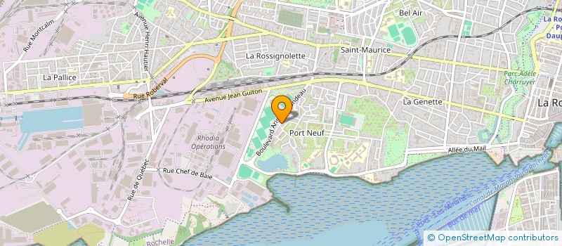 localisation de l'entreprise ATELIER GALLET  LA ROCHELLE