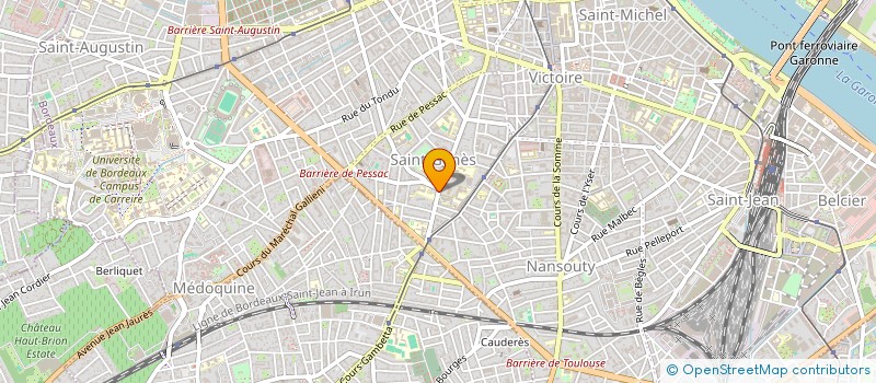 localisation de l'entreprise ATELIER GAMANY  BORDEAUX