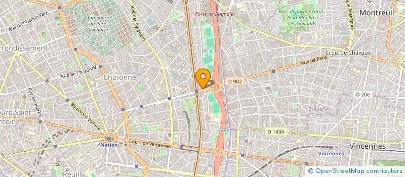 localisation de l'entreprise ATELIER GARAND  PARIS