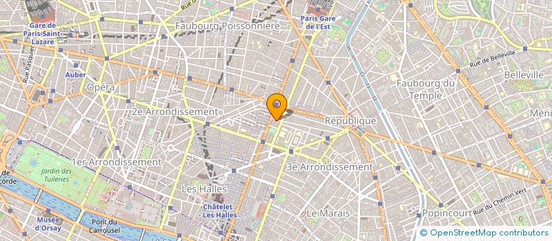 localisation de l'entreprise ATELIER GASPARINE  PARIS