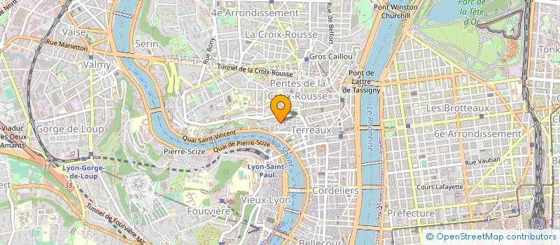 localisation de l'entreprise ATELIER GAUTIER à LYON
