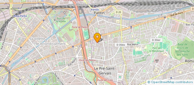 localisation de l'entreprise ATELIER GAUTIER à LE PRE-SAINT-GERVAIS