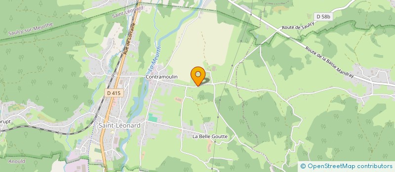 localisation de l'entreprise ATELIER GEGOUT à SAINT-LEONARD