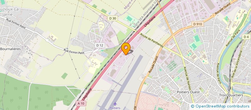 localisation de l'entreprise ATELIER GENERAL D IMPRESSIONS SPECIALES  BIARD