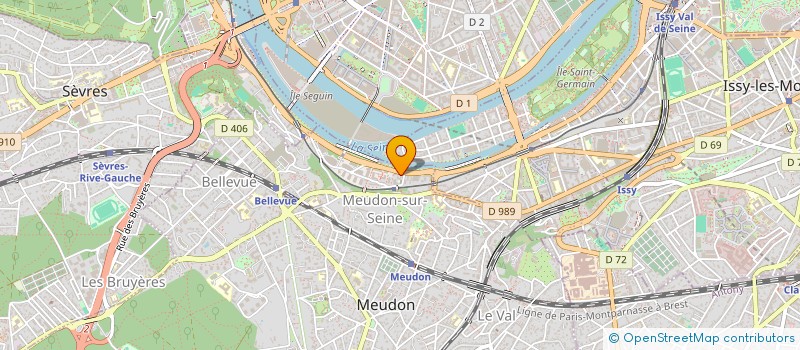 localisation de l'entreprise ATELIER GEORGES  VILLEBON-SUR-YVETTE