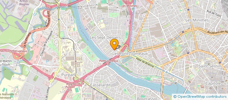 localisation de l'entreprise ATELIER GERVASI à TOULOUSE