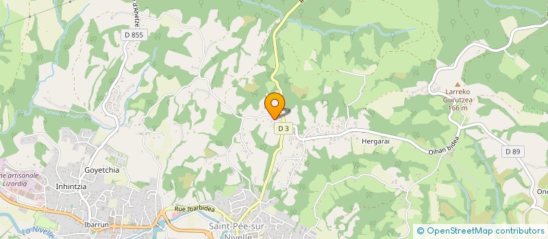 localisation de l'entreprise ATELIER GESTION ET PATRIMOINE  SAINT-PEE-SUR-NIVELLE