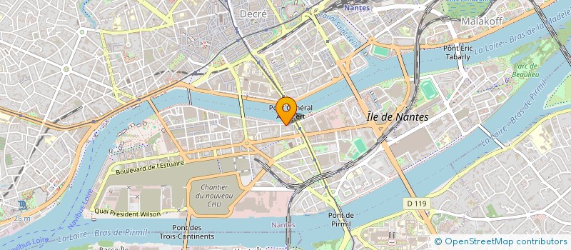 localisation de l'entreprise ATELIER GIDO à NANTES