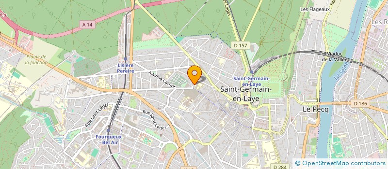 localisation de l'entreprise ATELIER GIGTHIS SAS  SAINT-GERMAIN-EN-LAYE