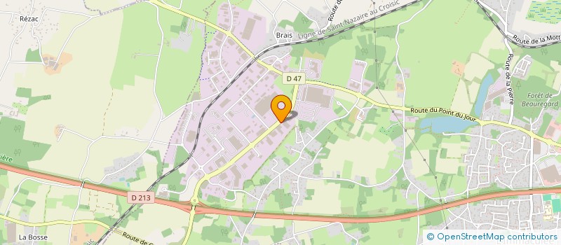 localisation de l'entreprise ATELIER GMT  SAINT-NAZAIRE