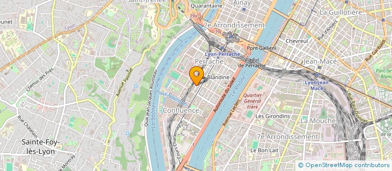 localisation de l'entreprise ATELIER GONIN MOTEUR  LYON