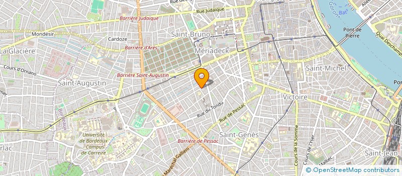 localisation de l'entreprise ATELIER GOTHAM  BORDEAUX