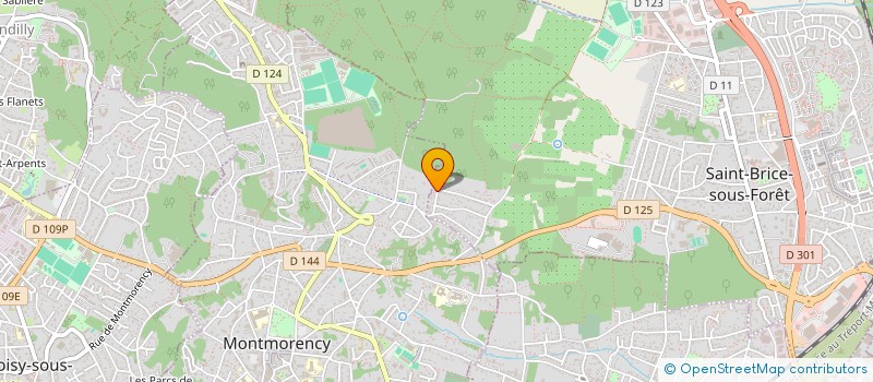 localisation de l'entreprise ATELIER GOUPIL à SAINT-BRICE-SOUS-FORET