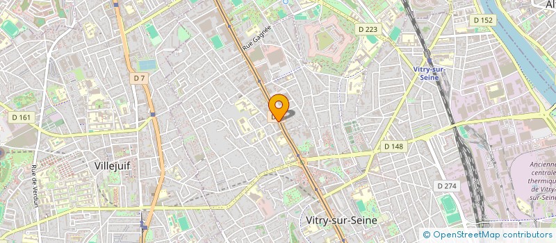 localisation de l'entreprise ATELIER GOURMAND à VITRY-SUR-SEINE