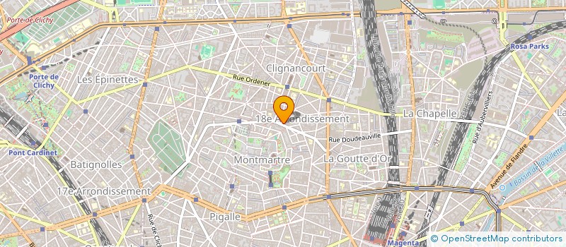 localisation de l'entreprise ATELIER GOURMAND DE MARIE & ADRIEN  PARIS