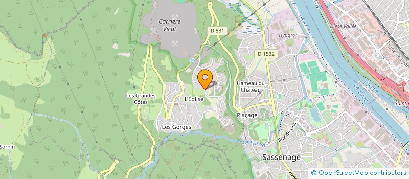 localisation de l'entreprise ATELIER GROLL DEVELOPPEMENT à SASSENAGE