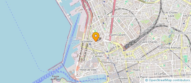 localisation de l'entreprise ATELIER GTG  MARSEILLE