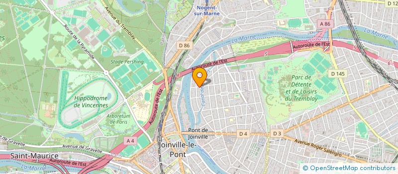 localisation de l'entreprise ATELIER H.AUDIBERT à JOINVILLE-LE-PONT