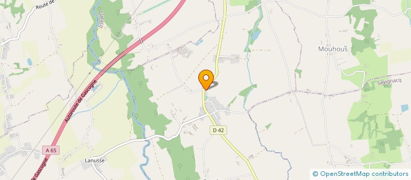 localisation de l'entreprise ATELIER HAMILTON  CARRERE